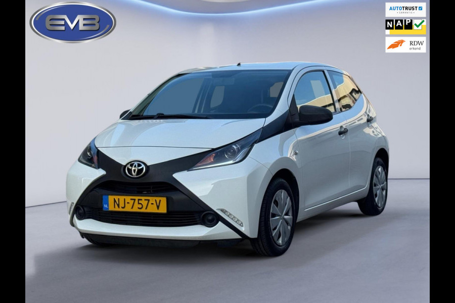 Toyota Aygo 1.0 VVT-i x-now, airco, 5 deurs,Nederlandse auto met nationale auto pas