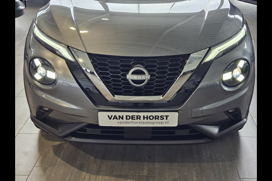 Nissan Juke 1.0-114 pk DIG-T N-Connecta -NIEUWSTE MODEL- Maar liefst ruim €. 11.000,- VOORDEEL: van €. 37.250,- voor €. 25.895,-  ! Slechts 2.800km ! Navigatie, Climate cntrl, Cruise Cntrl, Lane Assist. Metallic lak, LM wielen, Stoel-, stuur- en voorraamverw., Keyless