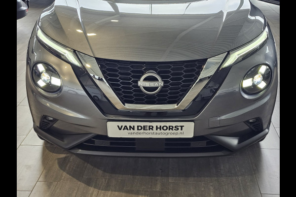 Nissan Juke 1.0-114 pk DIG-T N-Connecta -NIEUWSTE MODEL- Maar liefst ruim €. 11.000,- VOORDEEL: van €. 37.250,- voor €. 25.895,-  ! Slechts 2.800km ! Navigatie, Climate cntrl, Cruise Cntrl, Lane Assist. Metallic lak, LM wielen, Stoel-, stuur- en voorraamverw., Keyless