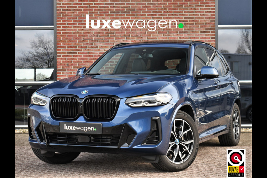 BMW X3 xDrive30e M-Sport Pano Trekh ACC H/K HUD 360 Adp-demping
