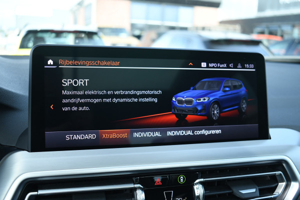 BMW X3 xDrive30e M-Sport Pano Trekh ACC H/K HUD 360 Adp-demping