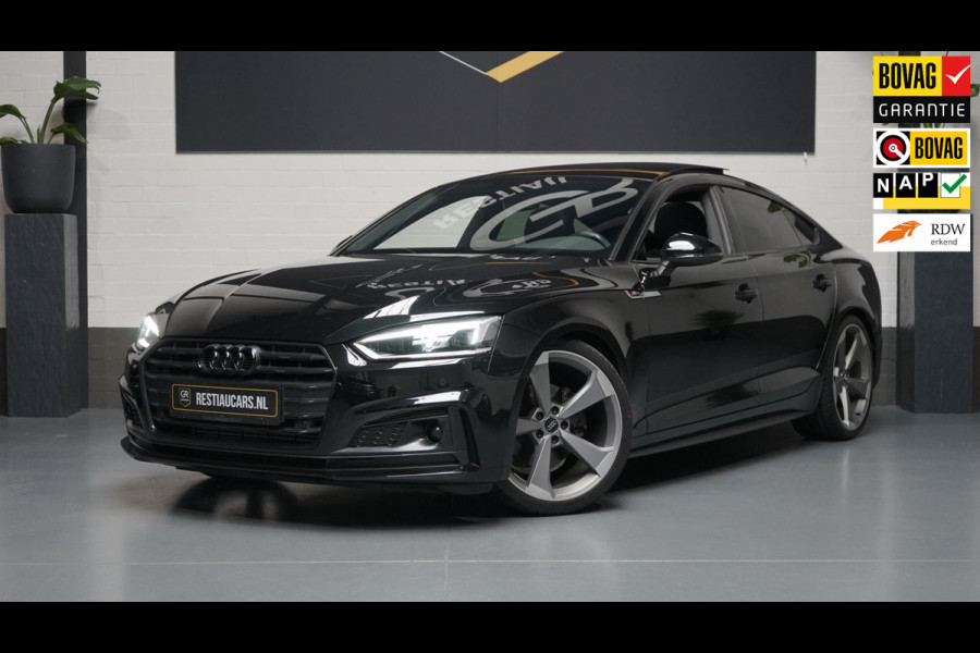Audi A5 Sportback 40 TFSI 3x S-line Black Edition AUTOMAAT-ACC-AUDI SOUND-CLIMA-DRIVE SELECT-KEYLESS-NAVIGATIE-PANORAMA