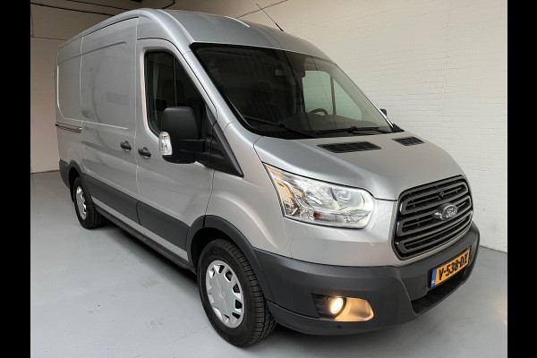 Ford Transit Servicewagen 350 2.0 TDCI euro6 L2H2 Trend 3Persoons Sortimo inrichting Airco Camera Grijs metallic RIJKLAARPRIJS!
