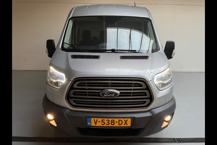 Ford Transit Servicewagen 350 2.0 TDCI euro6 L2H2 Trend 3Persoons Sortimo inrichting Airco Camera Grijs metallic RIJKLAARPRIJS!