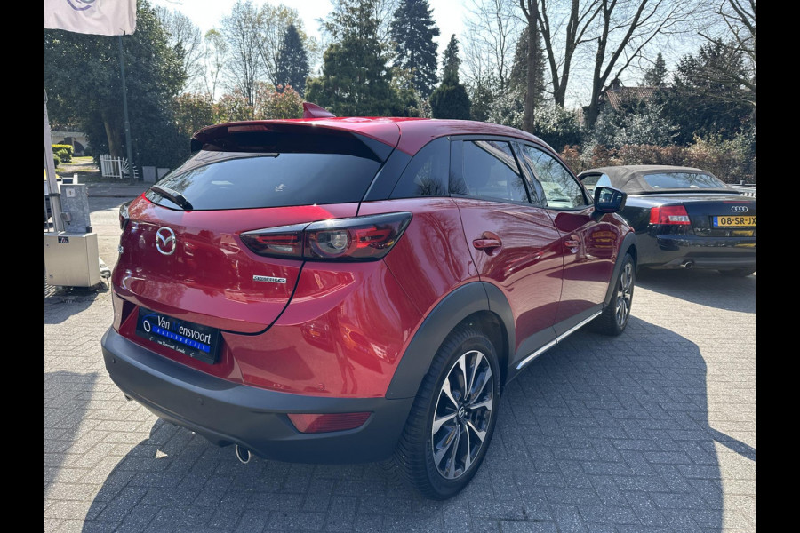 Mazda CX-3 2.0 Automaat SkyActiv-G 121 Luxury 8dKM!|ACC|Headup|Keyless|360camera|BOSE!