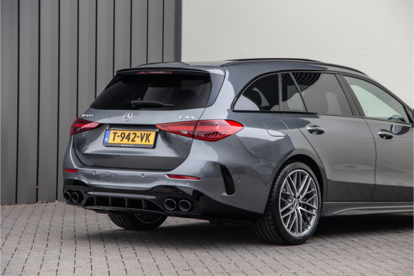 Mercedes-Benz C-Klasse Estate AMG 43 4MATIC Burmester, Distronic, Nappa Leder, Pano, Achterasbesturing, 408pk