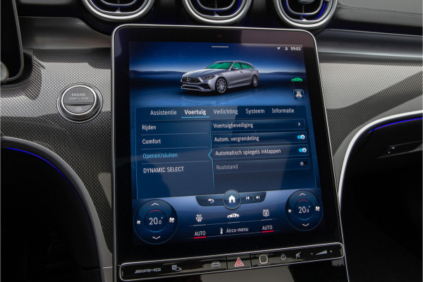 Mercedes-Benz C-Klasse Estate AMG 43 4MATIC Burmester, Distronic, Nappa Leder, Pano, Achterasbesturing, 408pk