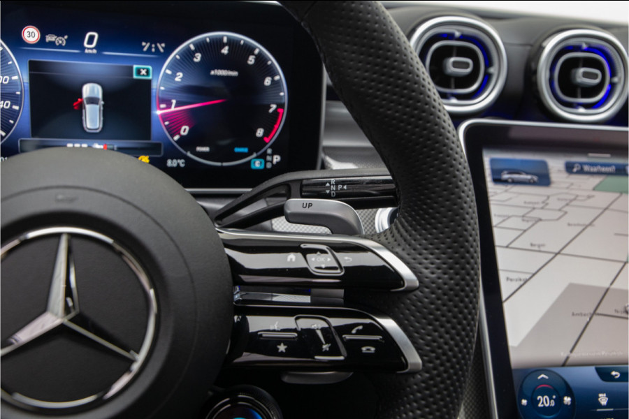 Mercedes-Benz C-Klasse Estate AMG 43 4MATIC Burmester, Distronic, Nappa Leder, Pano, Achterasbesturing, 408pk