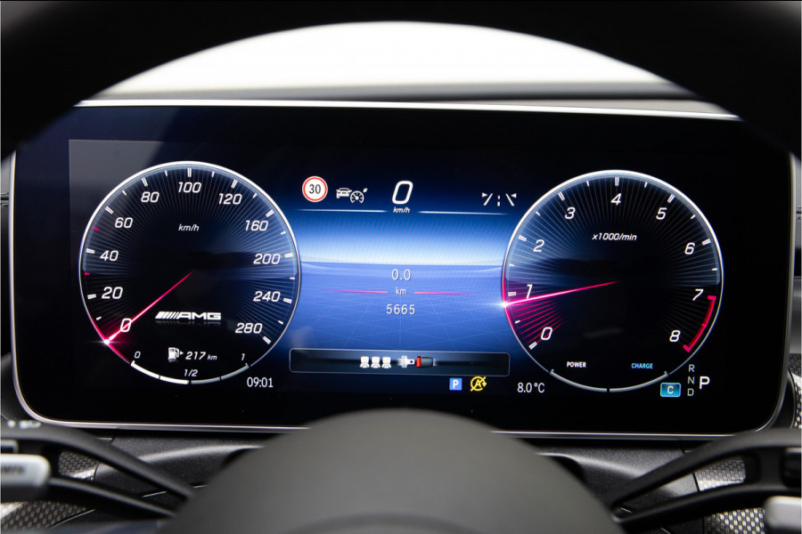 Mercedes-Benz C-Klasse Estate AMG 43 4MATIC Burmester, Distronic, Nappa Leder, Pano, Achterasbesturing, 408pk