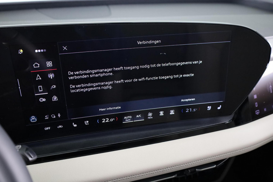 Audi Q6 e-tron Advanced edition performance 100 kWh 306pk Panoramadak | Lederen bekleding | Pack tech Pro | Stoelventilatie
