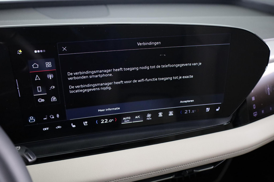 Audi Q6 e-tron Advanced edition performance 100 kWh 306pk Panoramadak | Lederen bekleding | Pack tech Pro | Stoelventilatie
