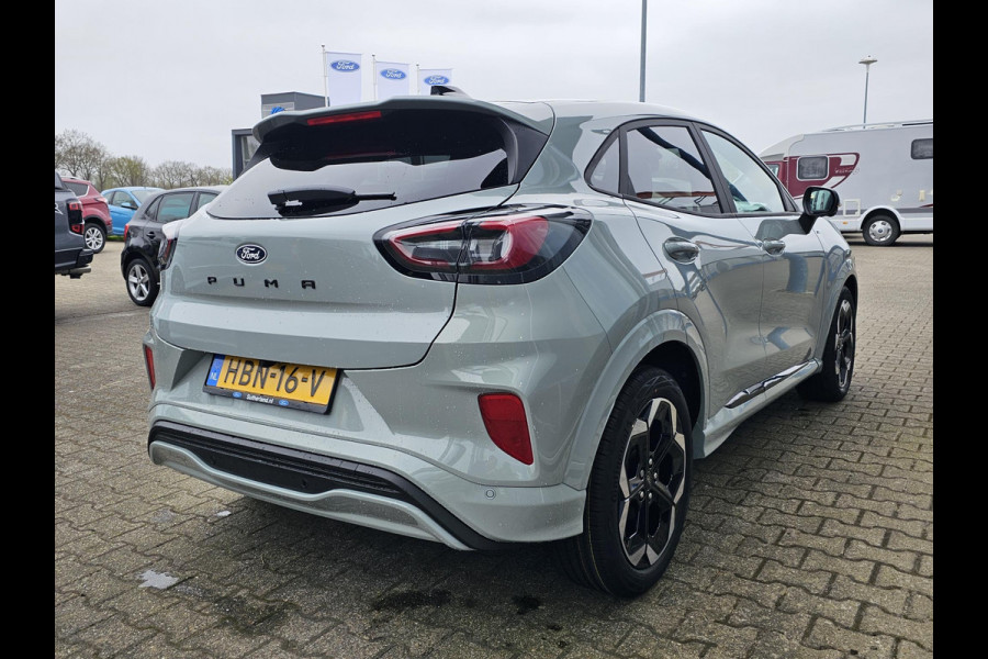 Ford Puma 1.0 EcoBoost Hybrid ST-Line X | Voorraad! direct rijden! | Automaat | Winterpack | Driver Assistance Pack | Cactus grey!