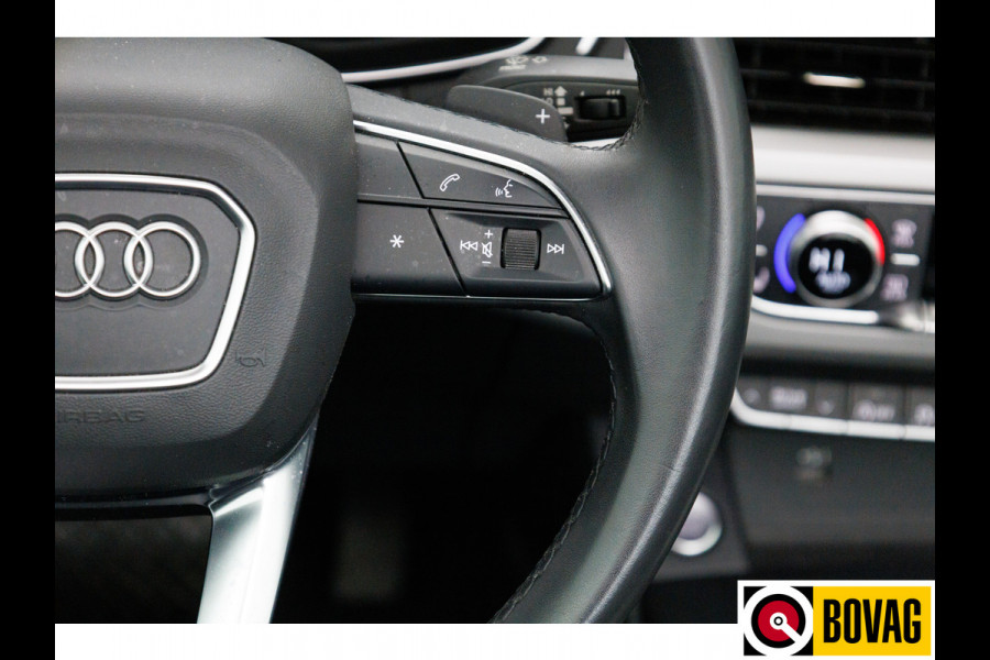 Audi A5 Cabriolet 40 TFSI 204 PK Prestige+ Advanced | Virtual cockpit | Matrix Led | Leer | Stoelverwarming | Airscarf | Zwarte kap, Navigatie, 18" LMV,  Adapive Cruise, PDC, Camera