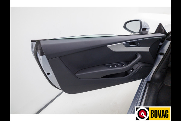 Audi A5 Cabriolet 40 TFSI 204 PK Prestige+ Advanced | Virtual cockpit | Matrix Led | Leer | Stoelverwarming | Airscarf | Zwarte kap, Navigatie, 18" LMV,  Adapive Cruise, PDC, Camera