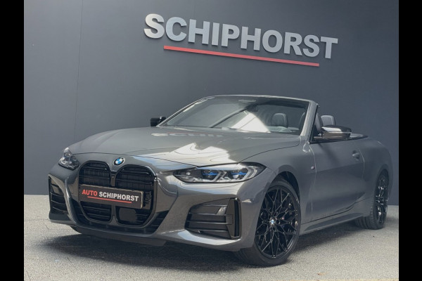 BMW 4 Serie Cabrio M440I laser/acc/head-up/dravitgrau/harmankardon/trekhaak