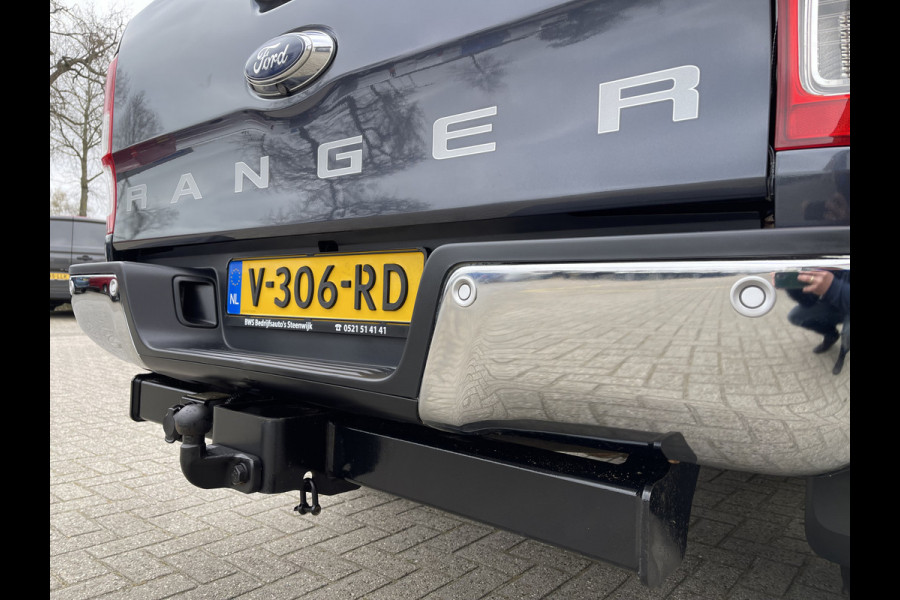Ford Ranger 2.2 TDCi 160pk automaat 4x4 Limited Supercab / rijklaar € 22.950 ex btw / lease vanaf € 446 / airco / cruise / navi / leer / trekhaak 3500 kg !