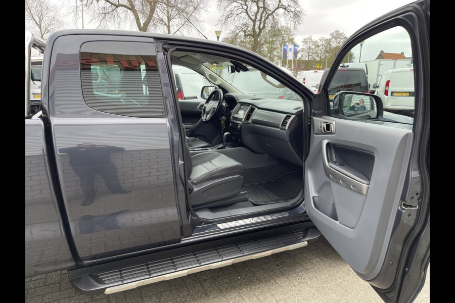 Ford Ranger 2.2 TDCi 160pk automaat 4x4 Limited Supercab / rijklaar € 22.950 ex btw / lease vanaf € 446 / airco / cruise / navi / leer / trekhaak 3500 kg !