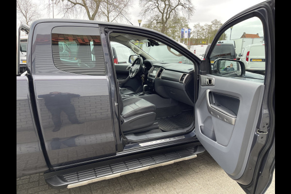 Ford Ranger 2.2 TDCi 160pk automaat 4x4 Limited Supercab / rijklaar € 22.950 ex btw / lease vanaf € 446 / airco / cruise / navi / leer / trekhaak 3500 kg !