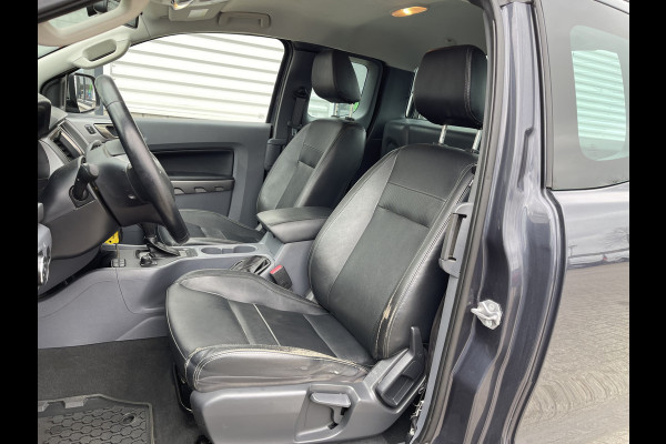 Ford Ranger 2.2 TDCi 160pk automaat 4x4 Limited Supercab / rijklaar € 22.950 ex btw / lease vanaf € 446 / airco / cruise / navi / leer / trekhaak 3500 kg !
