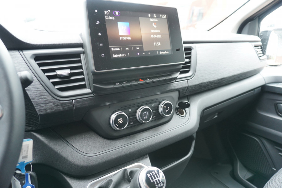 Renault Trafic 2.0 Blue dCi 130PK T29 L2H1 Advance Dubbelcabine Nr. V053 | Airco | Cruise | Apple CP/Android auto | trekhaak | Schuifdeur L/R | Betimmering