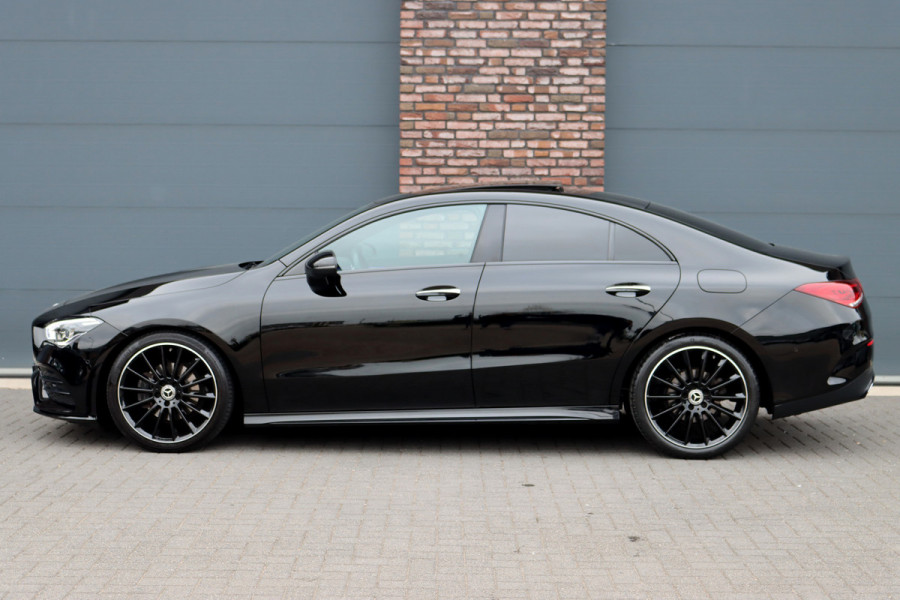 Mercedes-Benz CLA-Klasse 180 AMG Line Aut7 | Panoramadak | Memory | Sfeerverlichting | Camera | Advanced Sound System | Keyless Go | Zitcomfortpakket | Cruise Control | Multibeam LED |
