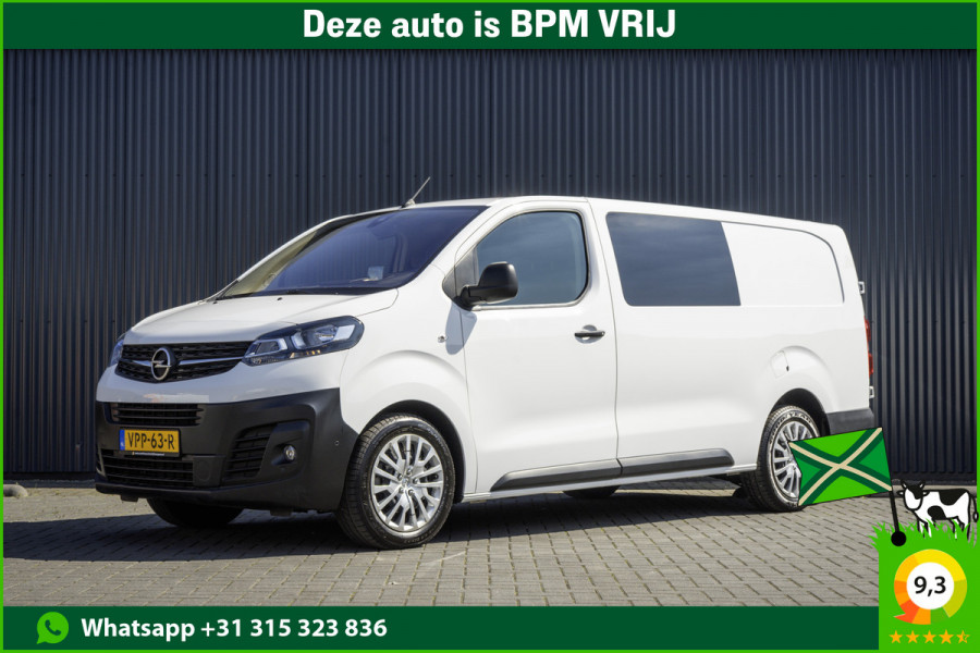 Opel Vivaro **2.0 CDTI L3H1 | 145 PK | Automaat | 6-Zits | Head-up Display | CarPlay | Top conditie | Navigatie | Cruise | Camera | Airco |