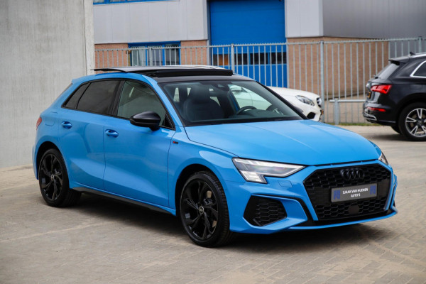 Audi A3 Sportback 40 TFSI e PHEV S Edition S-line 204pk S-Tronic! Panoramadak|Virtual Cockpit|Kuipstoelen|LED Matrix|Camera|Black