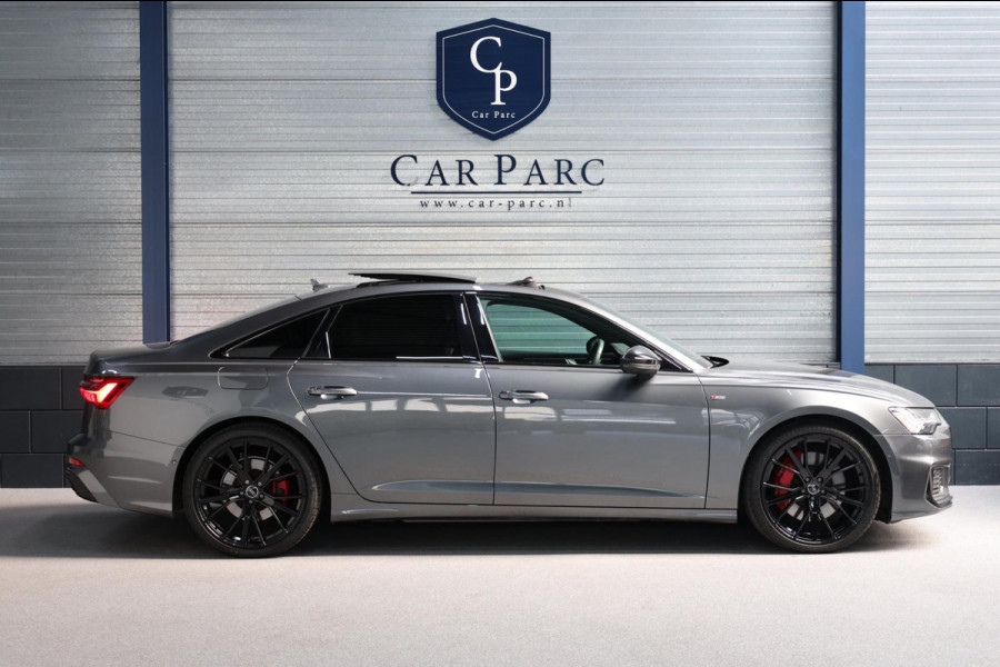 Audi A6 Limousine 55 TFSI e quattro Competition S-line LED/VIRTUAL/SFEER/PANO/LEER+S+VERKOELING/21" LMV/CAM/ACC/12 MDN GARANTIE!
