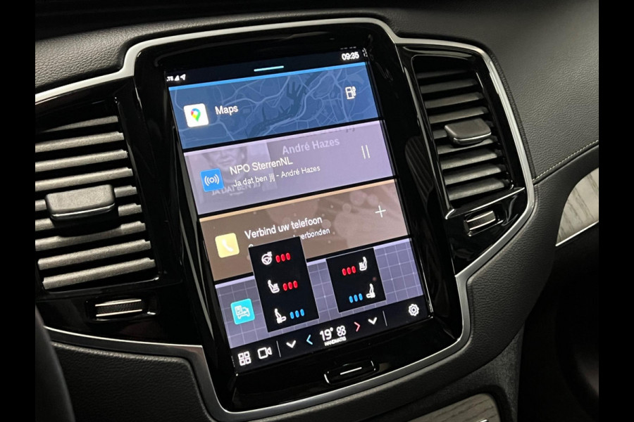 Volvo XC90 Recharge T8 AWD Ultimate Dark | Open dak | Luchtvering | Massage | Bowers&Wilkins | Adapt. Cruise | Geventileerde stoel