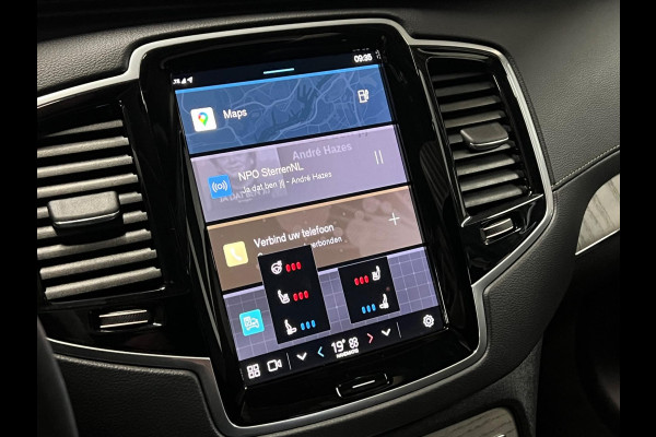 Volvo XC90 Recharge T8 AWD Ultimate Dark | Open dak | Luchtvering | Massage | Bowers&Wilkins | Adapt. Cruise | Geventileerde stoel