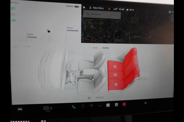 Tesla Model Y RWD 60kWh LFP 300PK Warmtepomp FSD-Computer 3 Auto-Pilot Sleutel-loos(via-GSM) Leder Premium Audio Camera's Panormadak Adap.Crui Elektr. Acht.klep WiFi Priv.Glass AEB ASR ESP IsoFix Connected-Services 1600kg Trekvermogen Orig.NLse Auto Accu-Garantie 6-2031/160.000km 1e Eigenaar 11kw thuis of snelladen tot 170kWh