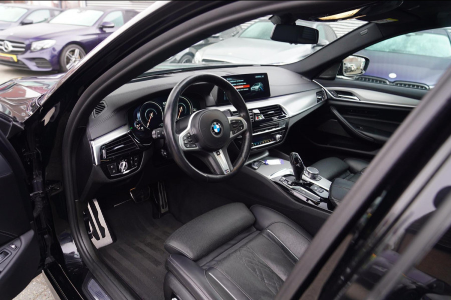 BMW 5 Serie 530e iPerformance High Executive | M-pakket | Massage | Harman/Kardon | Schuifdak | HuD | Nappa Leder | Stoelkoeling