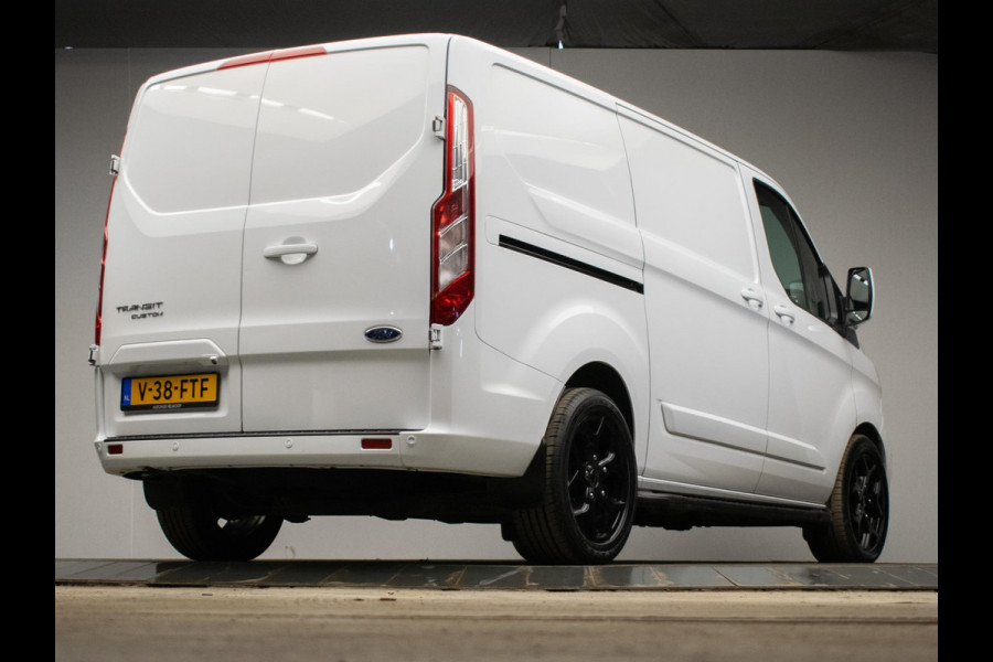 Ford Transit Custom 280 2.0TDCI L1H1 Raptor Sport (AUTOMAAT,APPLE CARPLAY,STOELVERWARMING,SCHUIFDEUR,CRUISE,LED,CAMERA,LM VELGEN)
