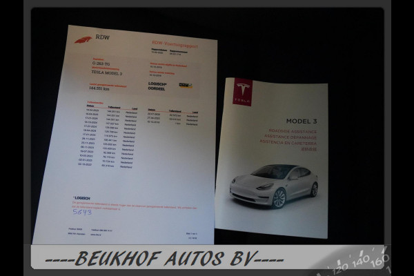Tesla Model 3 Long Range AWD 75 kWh Cam Leer Navi Panorama