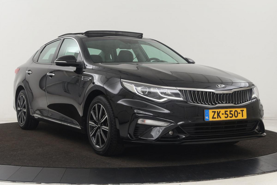 Kia Optima 1.6 T-GDI DynamicPlusLine | Panoramadak | Harman/Kardon | Stoelverwarming | Carplay | Camera | Half leder | Stuurverwarming | Navigatie