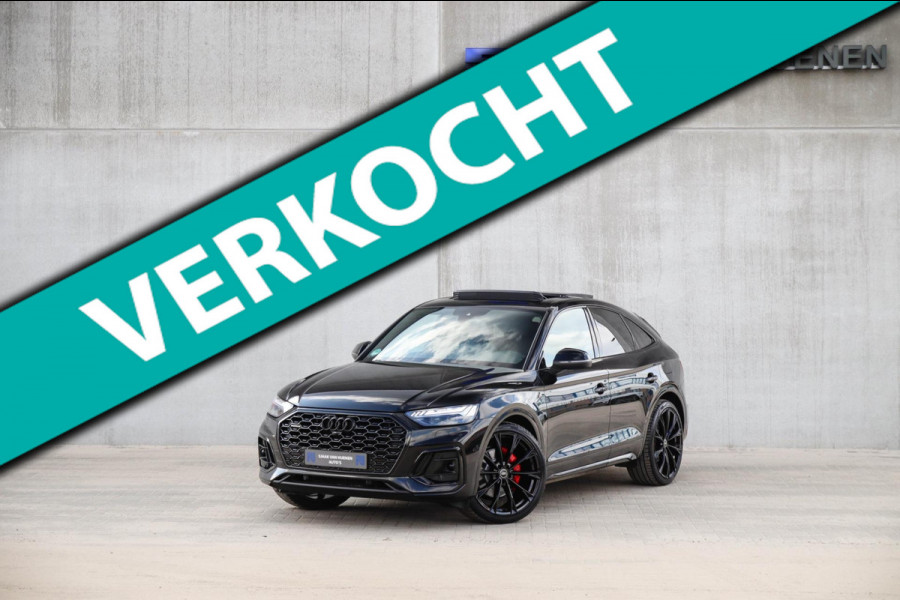 Audi Q5 Sportback 55TFSI e Quattro Competition S Edition S-Line 367pk Automaat Panoramadak|Virtual Cockpit|Luchtvering|Kuipstoelen