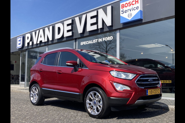 Ford EcoSport 1.0 EcoBoost Titanium 125pk/92kW 6-bak | Afn. trekhaak | Dodehoek | Camera | B&O | Winter Pack | Privacy Glass | 17 inch | etc. etc.;