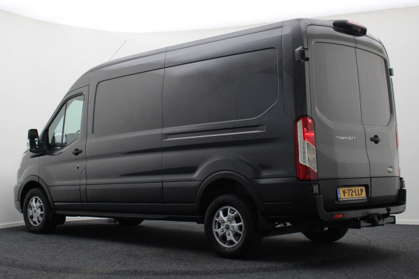 Ford Transit 350 2.0 TDCI L3H2 Limited 3-Zits, Airco, Camera, Cruise, Apple Carplay, Verwarmde Ruit, Trekhaak, 16''