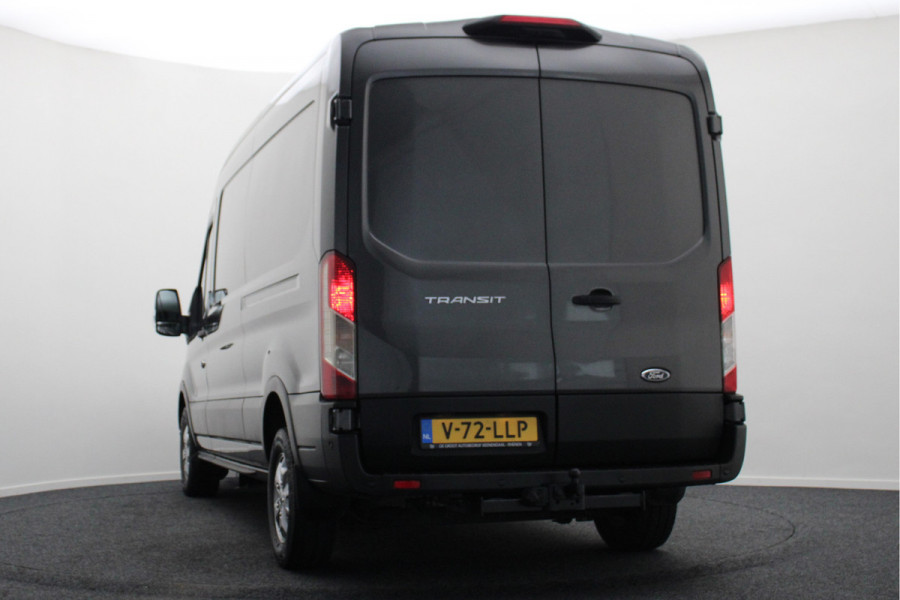 Ford Transit 350 2.0 TDCI L3H2 Limited 3-Zits, Airco, Camera, Cruise, Apple Carplay, Verwarmde Ruit, Trekhaak, 16''