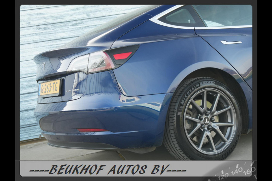 Tesla Model 3 Long Range AWD 75 kWh Cam Leer Navi Panorama