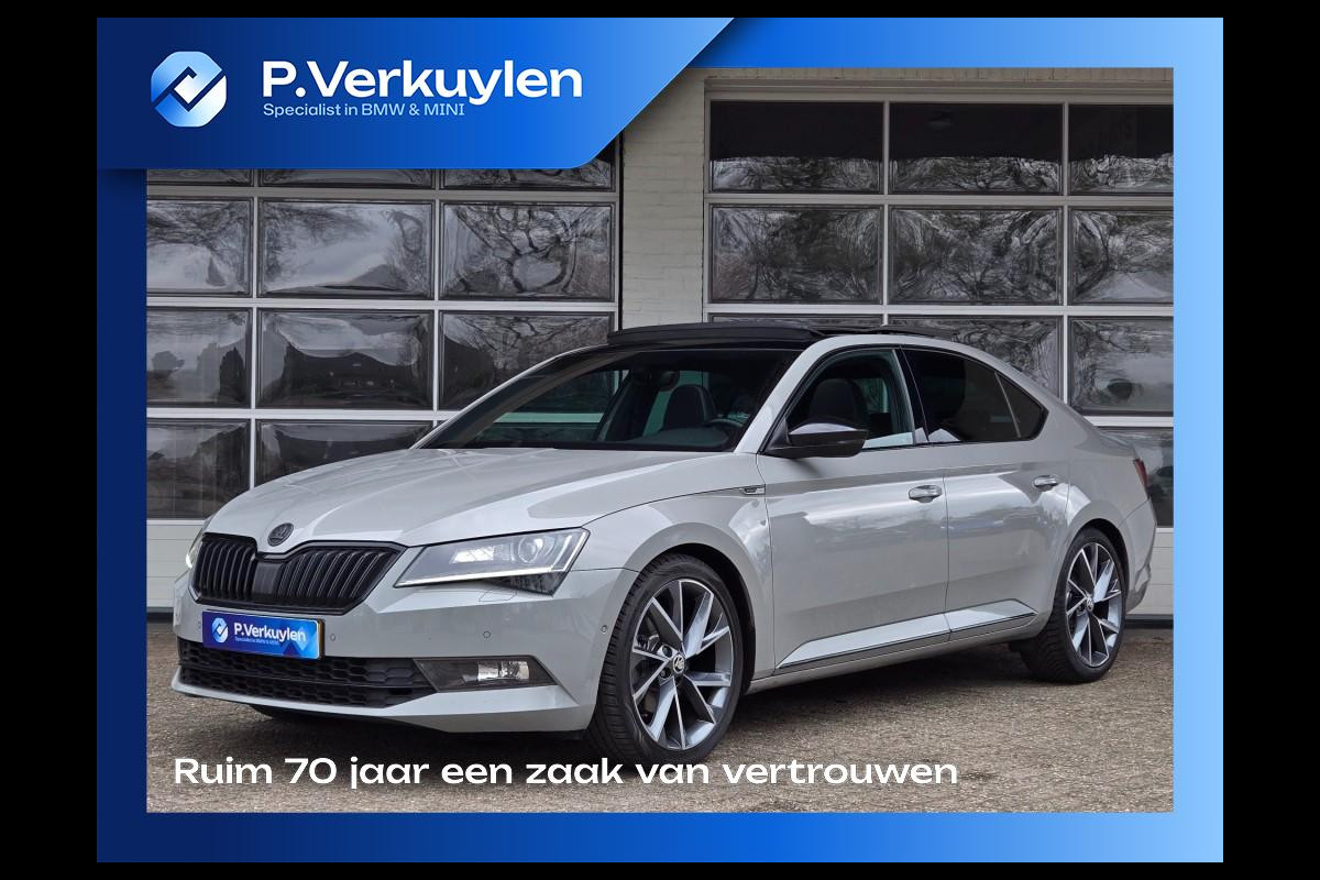 Škoda Superb 1.5 TSI SPORTLINE I PANORAMA I STOELEN MEMORY I CAMERA I TREKH