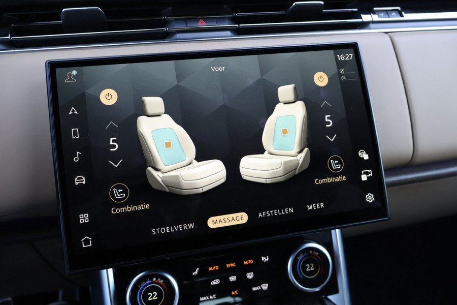 Land Rover Range Rover P530 4.4 V8 Autobiography | BTW AUTO | MERIDIAN REFERENCE AUDIO | 23" | ACHTERASBESTURING | CARPLAY | STOELKOELING/VERWARMING V+ HEAD-UP | LASER-LED KOPLAMPEN | ETC