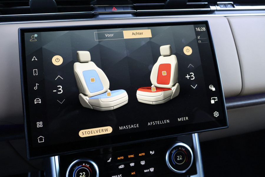 Land Rover Range Rover P530 4.4 V8 Autobiography | BTW AUTO | MERIDIAN REFERENCE AUDIO | 23" | ACHTERASBESTURING | CARPLAY | STOELKOELING/VERWARMING V+ HEAD-UP | LASER-LED KOPLAMPEN | ETC