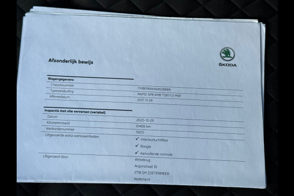 Škoda Rapid Spaceback 1.0 TSI *