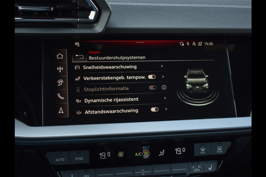 Audi A3 Sportback 45 TFSI e S EDITION COMPETITION | PANORAMADAK | S-SEATS | SONOS SOUND | CAMERA | BLACK-OPTIC | AMBIANCE INTERIEUR