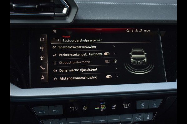 Audi A3 Sportback 45 TFSI e S EDITION COMPETITION | PANORAMADAK | S-SEATS | SONOS SOUND | CAMERA | BLACK-OPTIC | AMBIANCE INTERIEUR