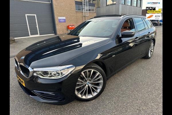 BMW 5 Serie Touring 520i High Executive SPORT AUT PANO LEER NAP VOL LUXE