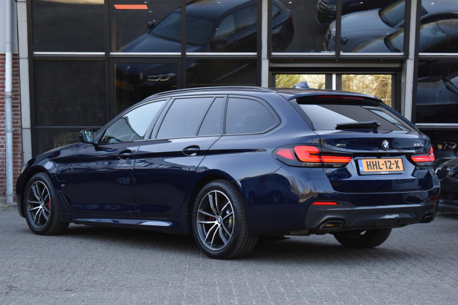 BMW 5 Serie Touring 530e xDrive Business Edition Plus M Sport Pakket HUD Trekhaak Lane 360C HK Leder