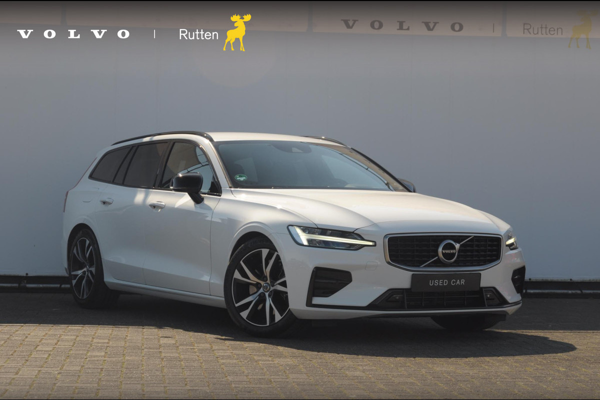 Volvo V60 T5 250PK Automaat R-Design / Cruise control / Stoel - en stuurwielverwarming / Navigatie / Elektrische trekhaak / Eleketrische achterklep / Parkeersensoren met camera