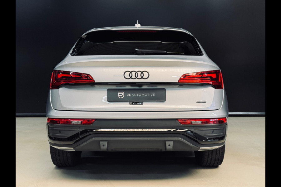 Audi Q5 Sportback 50 TFSI e S-Line, Black Optik, Pano, Virtual Cockpit, Matrix, 360 Cam, Ambiënte Light, Dealer Onderhouden